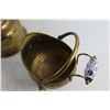 Image 10 : Brass Kettle and Creamers
