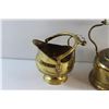 Image 2 : Brass Kettle and Creamers