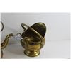 Image 4 : Brass Kettle and Creamers