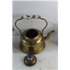 Image 6 : Brass Kettle and Creamers