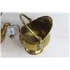 Image 7 : Brass Kettle and Creamers