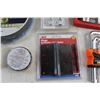 Image 5 : 13pc Ratcheting Nut Driver Bit Set, Expanding Sealant Tape, Duramax L Wrench Set, 9pc Radial Tire Re