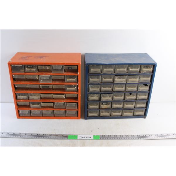 (2) Hardware Drawer Boxes 11'' x 12''
