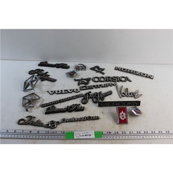 Automotive Emblems - Volvo, Oldsmobile and Buick