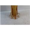 Image 7 : Amber Glass Vase and Candle Stand