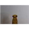 Image 10 : (2) Amber Glass Decanters
