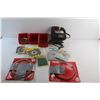 Image 11 : Hardware Trays, Thermostats, Jobmate Jigsaw, Bandsaw Blades and Assorted Items