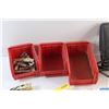 Image 2 : Hardware Trays, Thermostats, Jobmate Jigsaw, Bandsaw Blades and Assorted Items