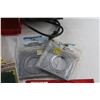 Image 6 : Hardware Trays, Thermostats, Jobmate Jigsaw, Bandsaw Blades and Assorted Items