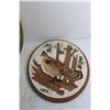 Image 5 : Ceramic Bird Wall Decoration and Framed Prints - Ocean View. Mount Fuji and Church View