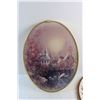 Image 6 : Ceramic Bird Wall Decoration and Framed Prints - Ocean View. Mount Fuji and Church View