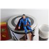 Image 8 : Kids Toy, Superman Figurine, Piggy Banks and Star Wars Cups with Bucket