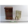 Image 1 : Miniature Display Boxes and Brass Deer Candle Holders