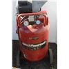 Image 1 : **27 Gallon Coleman Powermate Air Compressor on Wheels - FoMoCo Throttle Body Part: 2L 162GA-0612, M