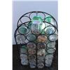 Image 1 : **Metal Wine Rack Assorted Hardware in Jars