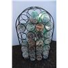 Image 2 : **Metal Wine Rack Assorted Hardware in Jars