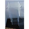 Image 2 : **White Metal Cube Organizers - 28" x 14" x 44" Tall , as is