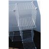 Image 3 : **White Metal Cube Organizers - 28" x 14" x 44" Tall , as is