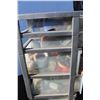 Image 2 : **Five Drawer Plastic Organizer w/Contents (Various Household Maintenance Tools)