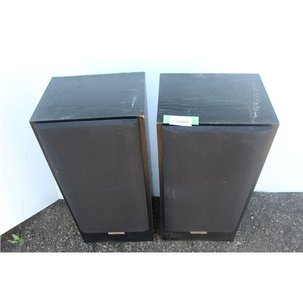 **(2) Kenwood JL-525 Speakers - 32" x 14" x 11" - as is
