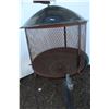Image 3 : **Outdoor Fire Pit on Wheels w/Cage