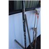 Image 3 : ** (2) Crutches & Reebok Hockey Stick & Post Hole Auger & Bow Saw