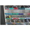 Image 4 : ** Confectionary Rack on Wheels w/ Jars of Hardware - Various - 51" x 30' x 16"