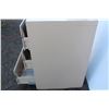 Image 7 : **Cole Steel Brand Metal Three Drawer Filing Cabinet - 40" Tall