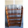 Image 2 : ***Five Tier Custom Built Book Shelf w/Mounted Pencil Sharpener - 58" Tall x 9.5" Deep