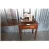 Image 1 : ***Vintage Zenith Sewing Machine w/Cabinet