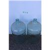 Image 1 : ***(2) Carboys Clear Glass - 22" Tall