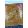 Image 4 : ***Wooden Eagle Picture - 29" x 18"