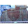 Image 2 : ***Wicker Stand - 18" x 6" x 17" Tall & Assorted Bed Sheets (Some Staining) & Hallway Rug - Some Wea