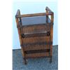 Image 3 : ***Three Tier Wicker Stand - 15" x 10" x 28" Tall - Some Wear