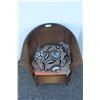 Image 4 : ***Wicker Chair w/ Cushion - Some Wear