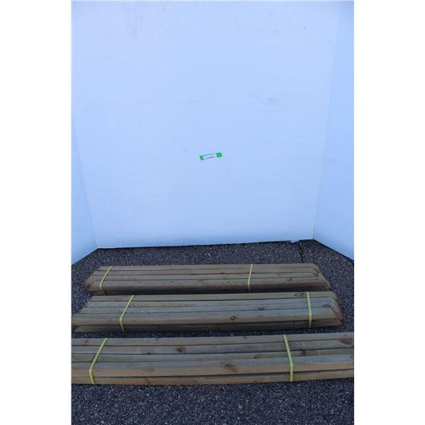 ***(3) Bundles (Total 24) Wood Spindles - 42" Long