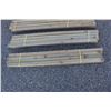 Image 4 : ***(3) Bundles (Total 24) Wood Spindles - 42" Long