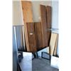 Image 1 : ***Wooden Bed Frame & Rails - 63" x 84" & (3) Mirrors - (35" x 30.5" - Large Size)