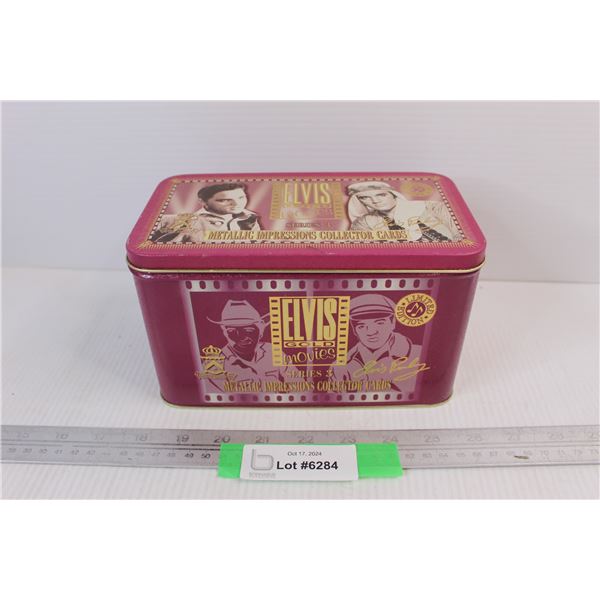 Elvis Gold Movies Metallic Impressions Collector Cards