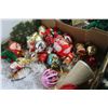 Image 4 : Box of Christmas Decor - Tree Topper - Stockings - Tree Lights - Whiteware Cherubs - Moments To Reme