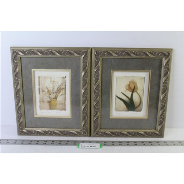 (2) Framed Prints (10" x 12")