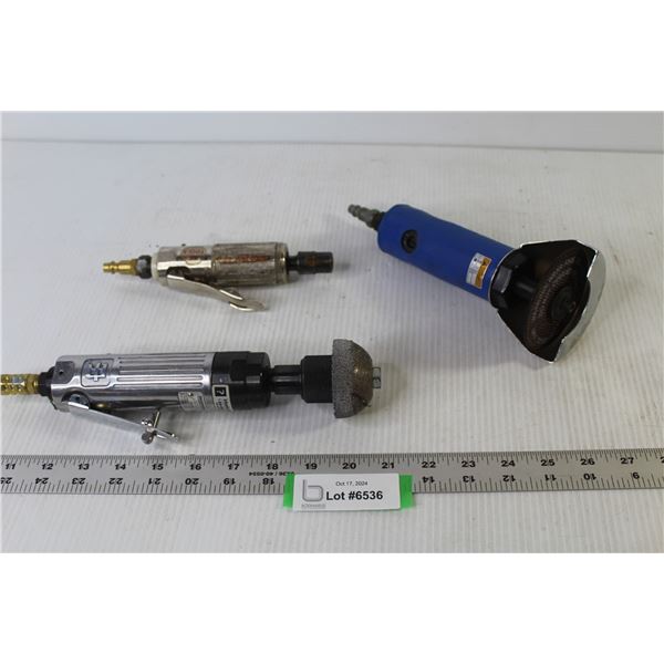 (3) Air Tools - Side Cut-Off Tool - Grinders