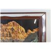Image 2 : Mirror Framed Mountain Scene (31 1/2" - 17 1/2")