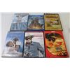 Image 4 : (3) VHS Tapes- Tom & Jerry - Snow White - (6) DVDs - Elvis - Terminator - Charlie Brown - (2) Light-
