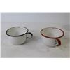 Image 4 : Walker's Tin - Find It Tin - Western Photo Frame (3 1/2" x 5") - Tin Cups - Tin Ladle