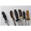 Image 2 : (6) Vintage Knife Sharpening Steel