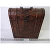 Image 1 : Wooden Wine Bottle Storage Box 12"x13.5" Tall