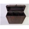Image 2 : Wooden Wine Bottle Storage Box 12"x13.5" Tall