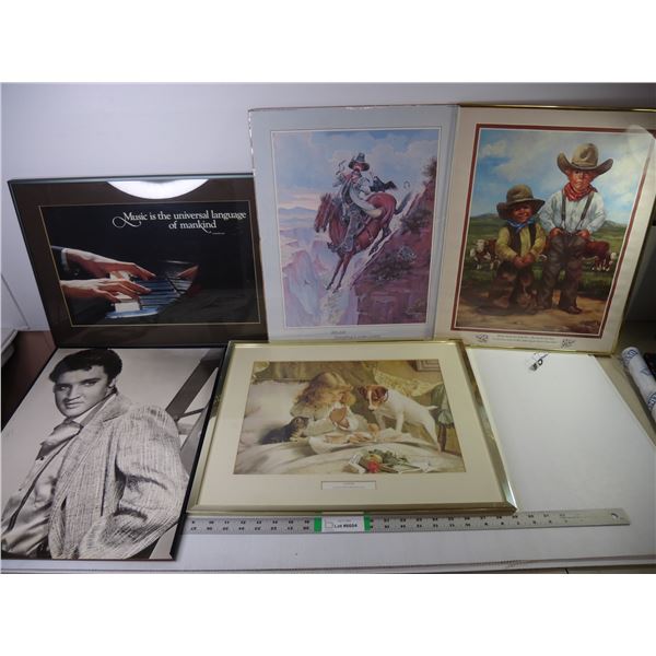 (5) Pictures-Elvis, Suspense, Western Theme and Music