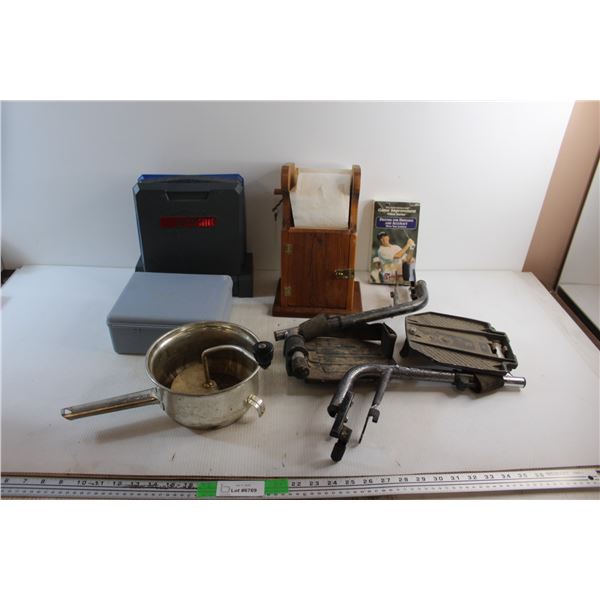 Electronic Battleship Game, Food Mill Pot, Toilet Paper Wooden Holder, Game Improvement Video Series